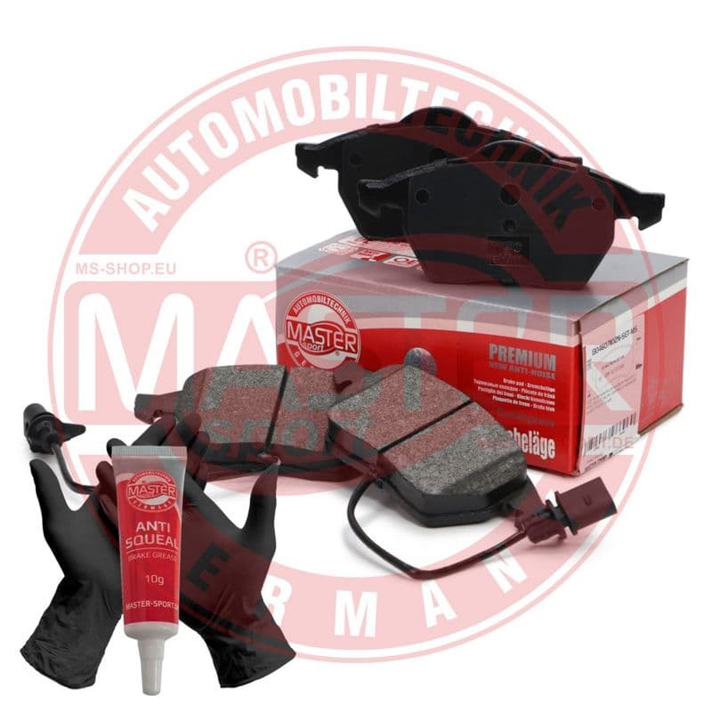 set placute frana,frana disc MASTER SPORT 13046071102N-SET-MS
