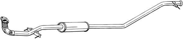 Toba esapament primara BOSAL 290-091