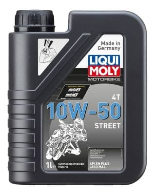 Ulei de motor LIQUI MOLY Motorbike 4T 10W-50 Street 21725 1L