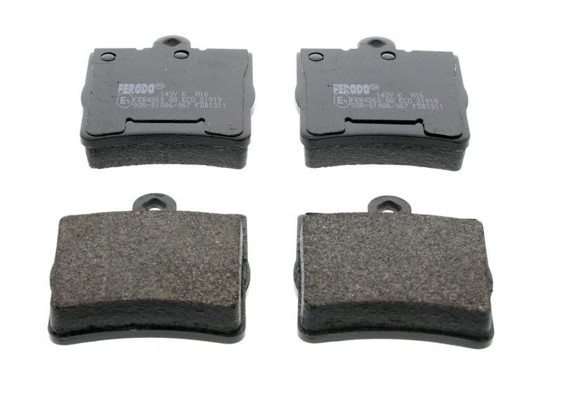 set placute frana,frana disc FERODO PREMIER ECO FRICTION FDB1311