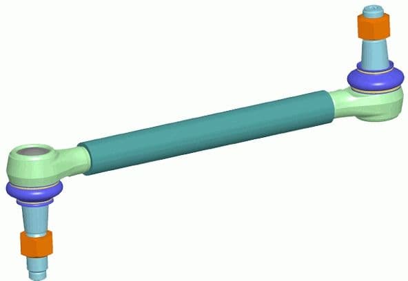 Brat/bieleta suspensie, stabilizator LEMFÖRDER 38688 01