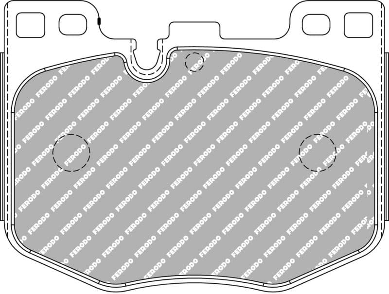 set placute frana,frana disc FERODO FCP5055H