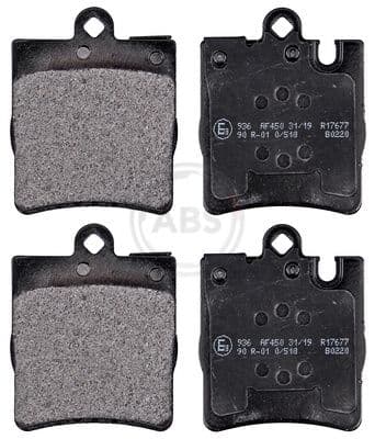 set placute frana,frana disc ABS 37022