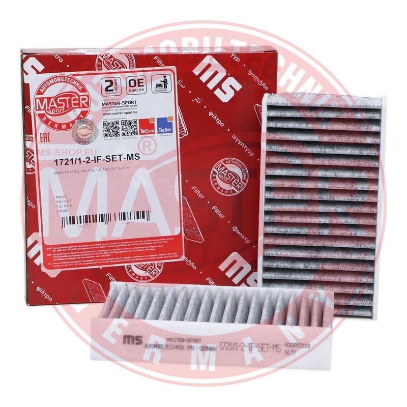 Filtru, aer habitaclu MASTER SPORT 1721/1-2-IF-SET-MS