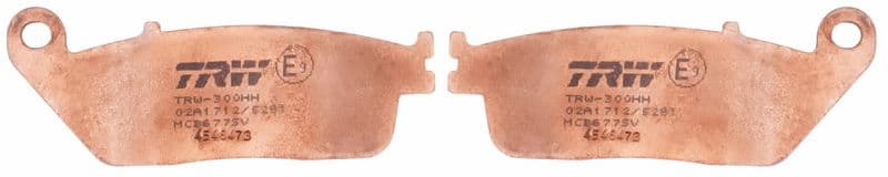 set placute frana,frana disc TRW Sinter Street MCB677SV