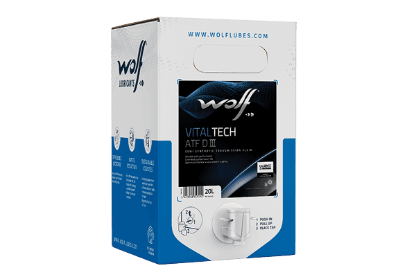 Ulei de transmisie WOLF VITALTECH ATF DIII 1053743 20L