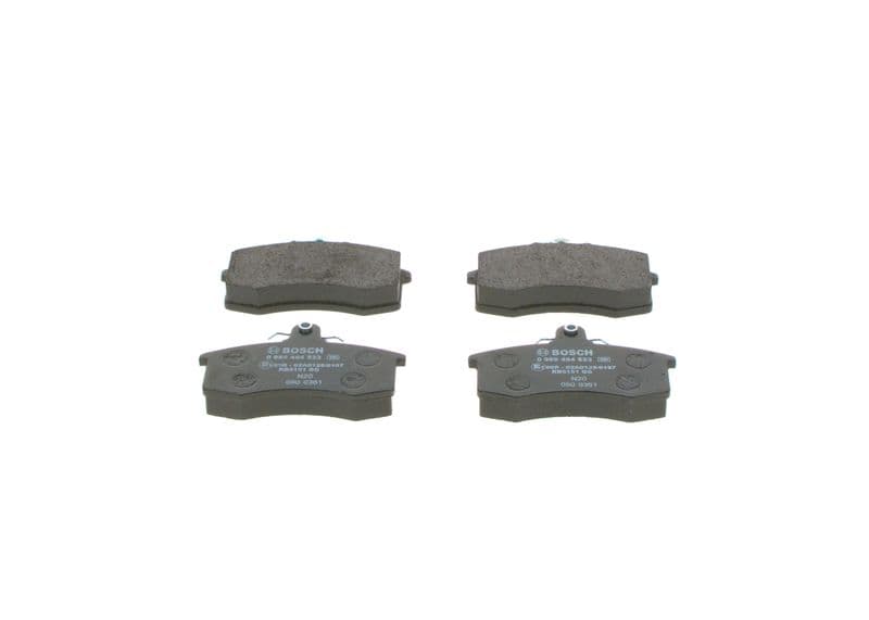 set placute frana,frana disc BOSCH 0 986 494 533