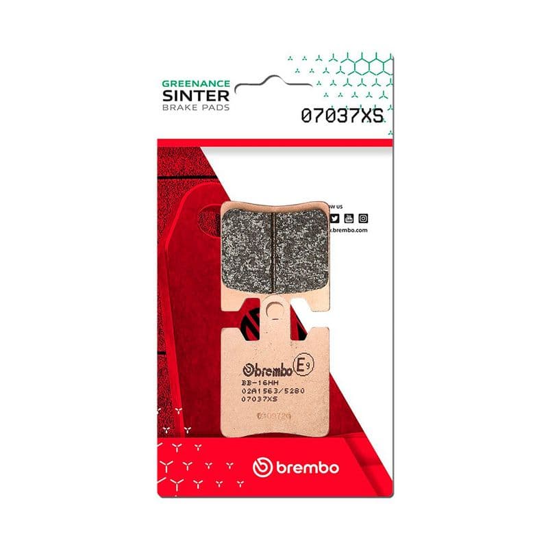 set placute frana,frana disc BREMBO PRIME - Sinter - XS 07037XS