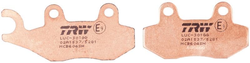 set placute frana,frana disc TRW MCB604SH