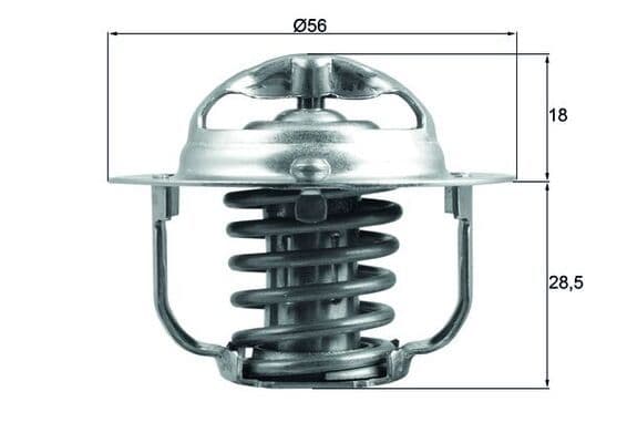 termostat,lichid racire MAHLE BEHR TX 208 91D