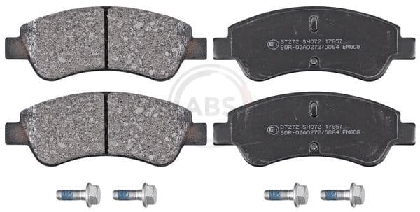 set placute frana,frana disc ABS 37272