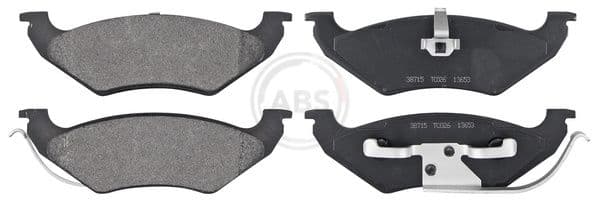 set placute frana,frana disc ABS 38715