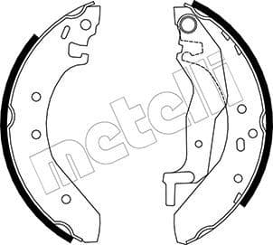 Set saboti frana METELLI 53-0006