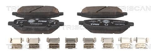 set placute frana,frana disc TRISCAN 8110 82004