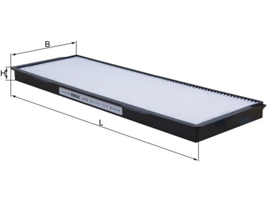 Filtru, aer habitaclu MAHLE LA 502