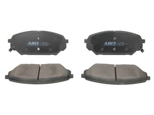set placute frana,frana disc ABE C10526ABE