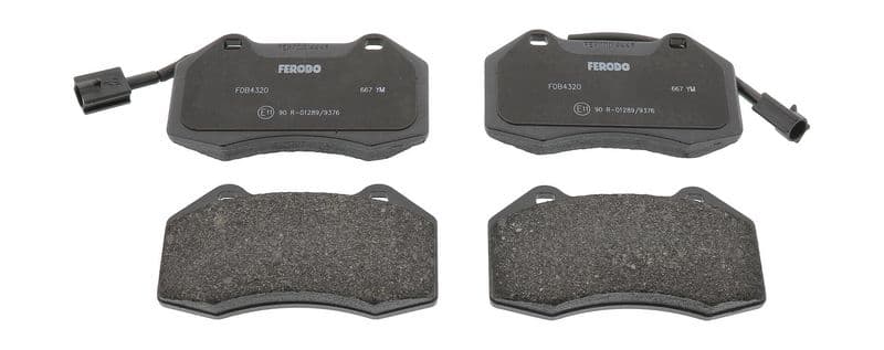 set placute frana,frana disc FERODO FDB4320