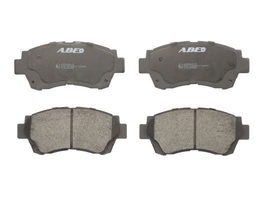 set placute frana,frana disc ABE C12060ABE