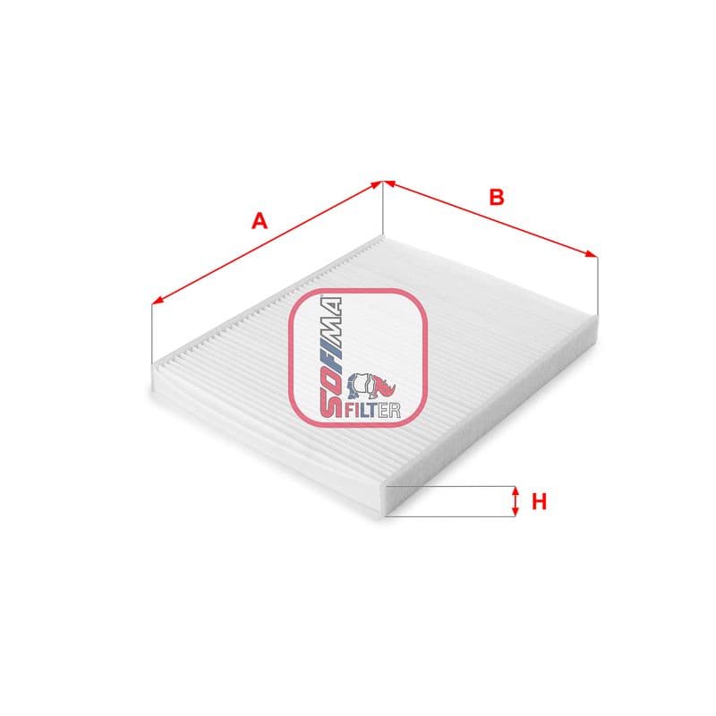Filtru, aer habitaclu SOFIMA S 3207 C