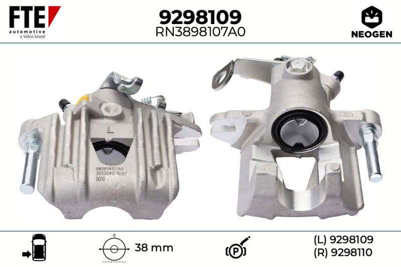 Etrier frana FTE NEOGEN 9298109