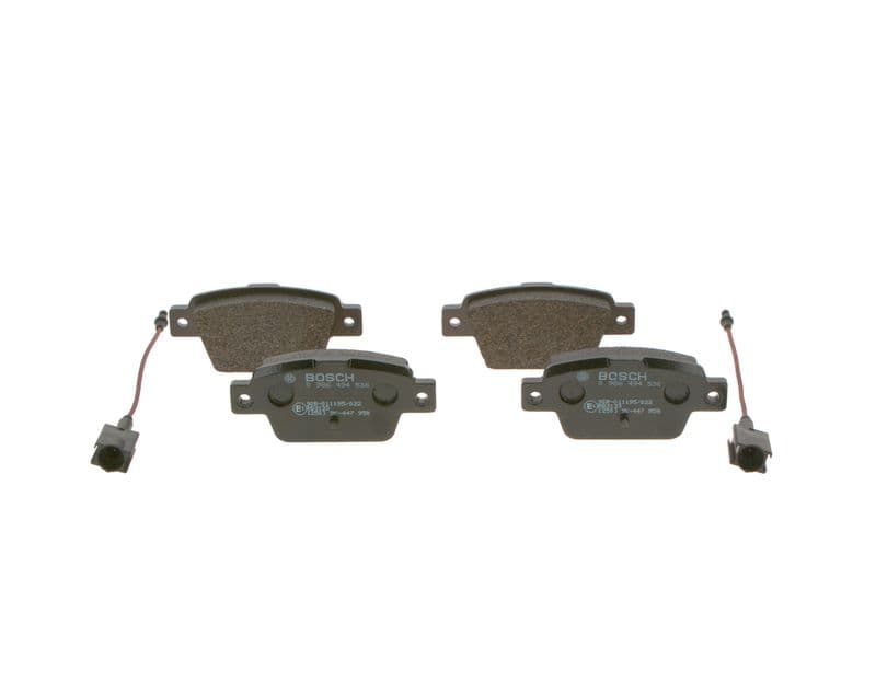 set placute frana,frana disc BOSCH 0 986 494 536