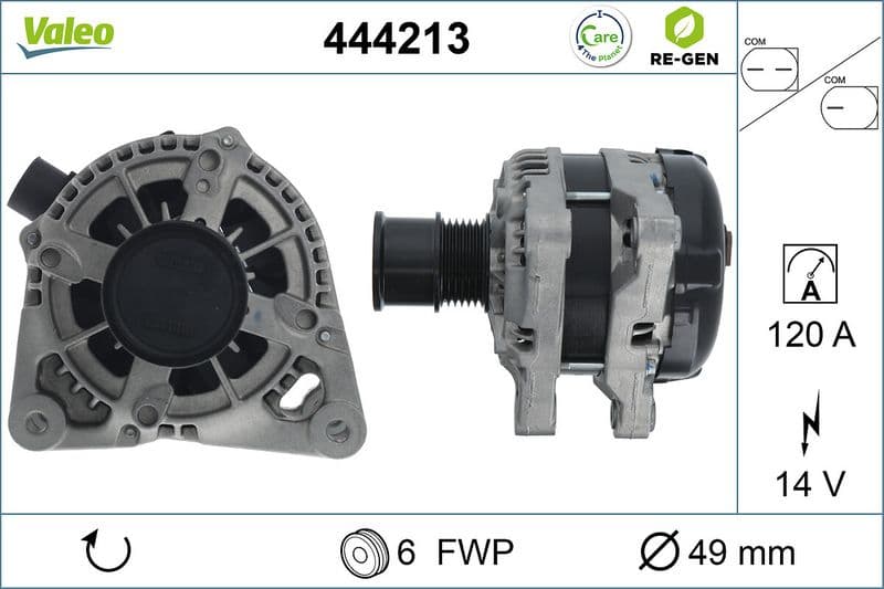 Generator / Alternator VALEO 444213