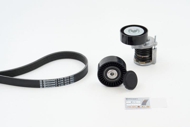 Set curea transmisie cu caneluri CONTINENTAL CTAM 6PK1613K1