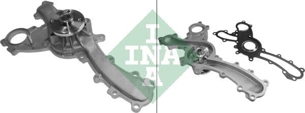 Pompă de apă, răcire motor Schaeffler INA 538 0554 10