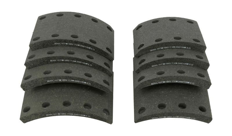 Set garnituri de frictiune, frana tambur BERAL KBL19952.0-1517