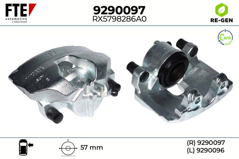 Etrier frana FTE 9290097