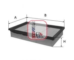 Filtru aer SOFIMA S 3396 A