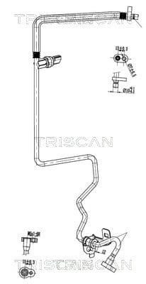 conducta presiune variabila,aer conditionat TRISCAN 9010 25019