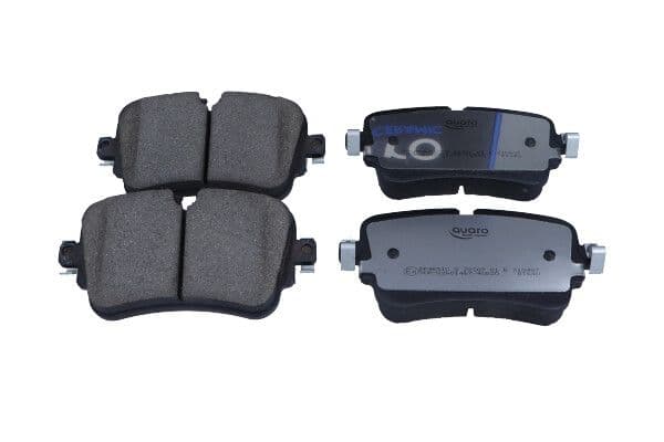 set placute frana,frana disc QUARO SILVER CERAMIC QP4651C