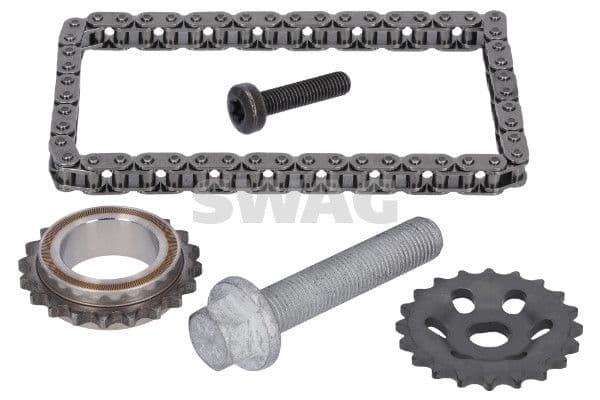 Set lant, antrenare pompa ulei SWAG Standard Medium Kit 11 94 8384