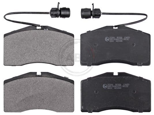 set placute frana,frana disc ABS 37266