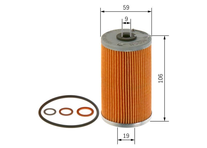 Filtru ulei BOSCH 1 457 429 606