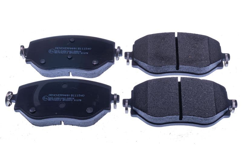 set placute frana,frana disc DENCKERMANN B111540