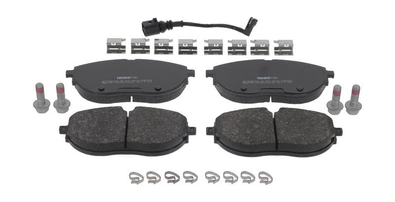 set placute frana,frana disc FERODO PREMIER ECO FRICTION FDB5338