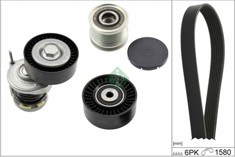 Set curea transmisie cu caneluri Schaeffler INA 529 0521 20