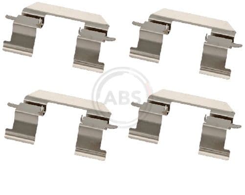 Set accesorii, placute frana ABS 2000Q