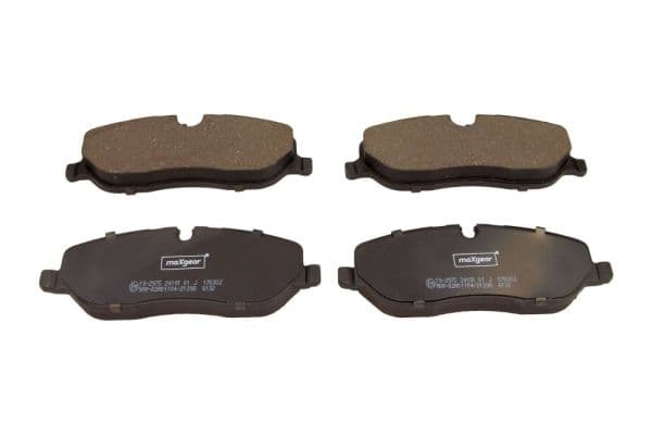 set placute frana,frana disc MAXGEAR 19-2975