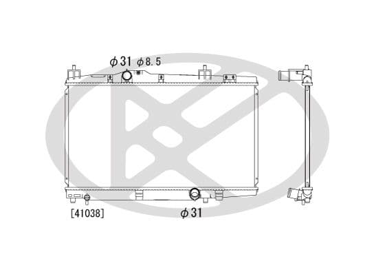 Radiator, racire motor KOYORAD PL011929