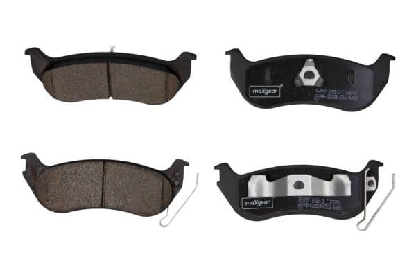 set placute frana,frana disc MAXGEAR 19-2897