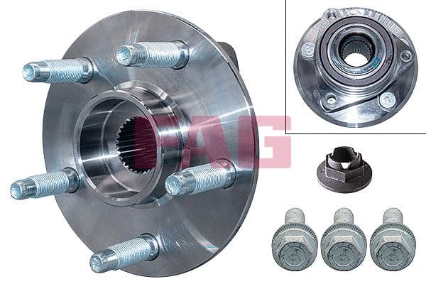 Set rulment roata Schaeffler FAG 713 6449 30