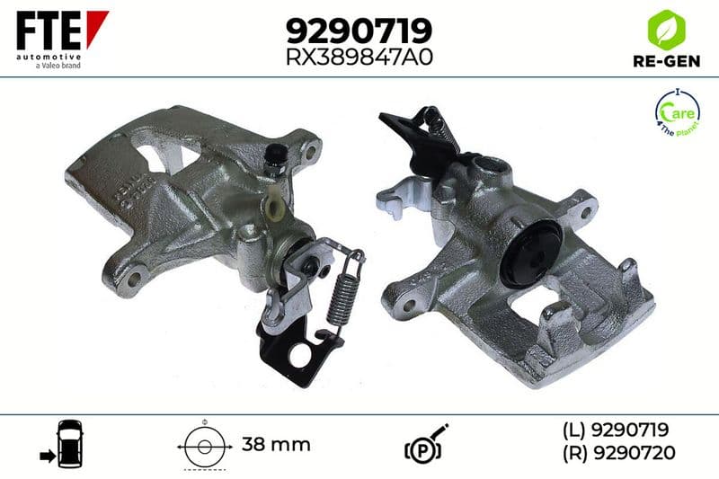 Etrier frana FTE 9290719