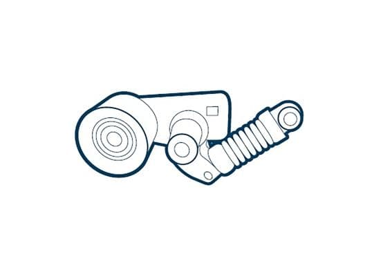 Intinzator curea, curea distributie OE GERMANY 02 2050 200001