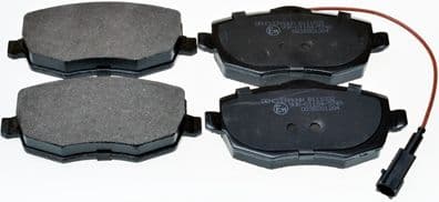 set placute frana,frana disc DENCKERMANN B111032