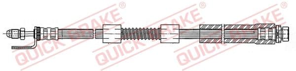 Furtun frana QUICK BRAKE 37.928