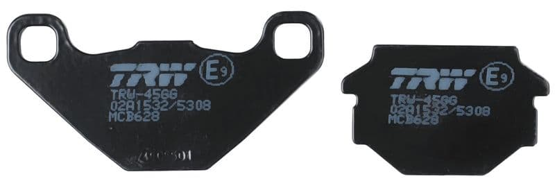 set placute frana,frana disc TRW MCB628