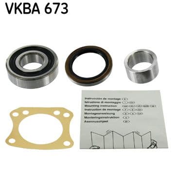 Set rulment roata SKF VKBA 673